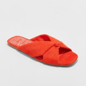 dolce vita red sandals